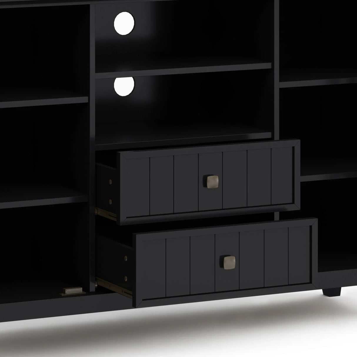 Acadian - Handcrafted Tall TV Media Stand - Furniture Home Direct