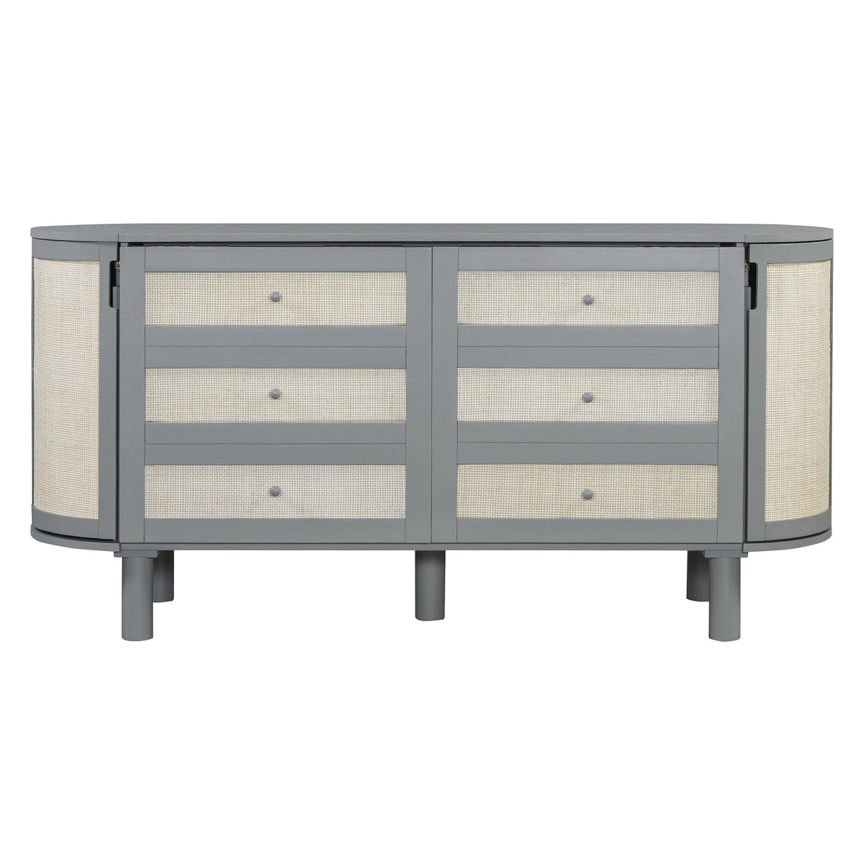 Murphy Bed With Hidden Storage & Modern Woven Design - Furniture Home Direct