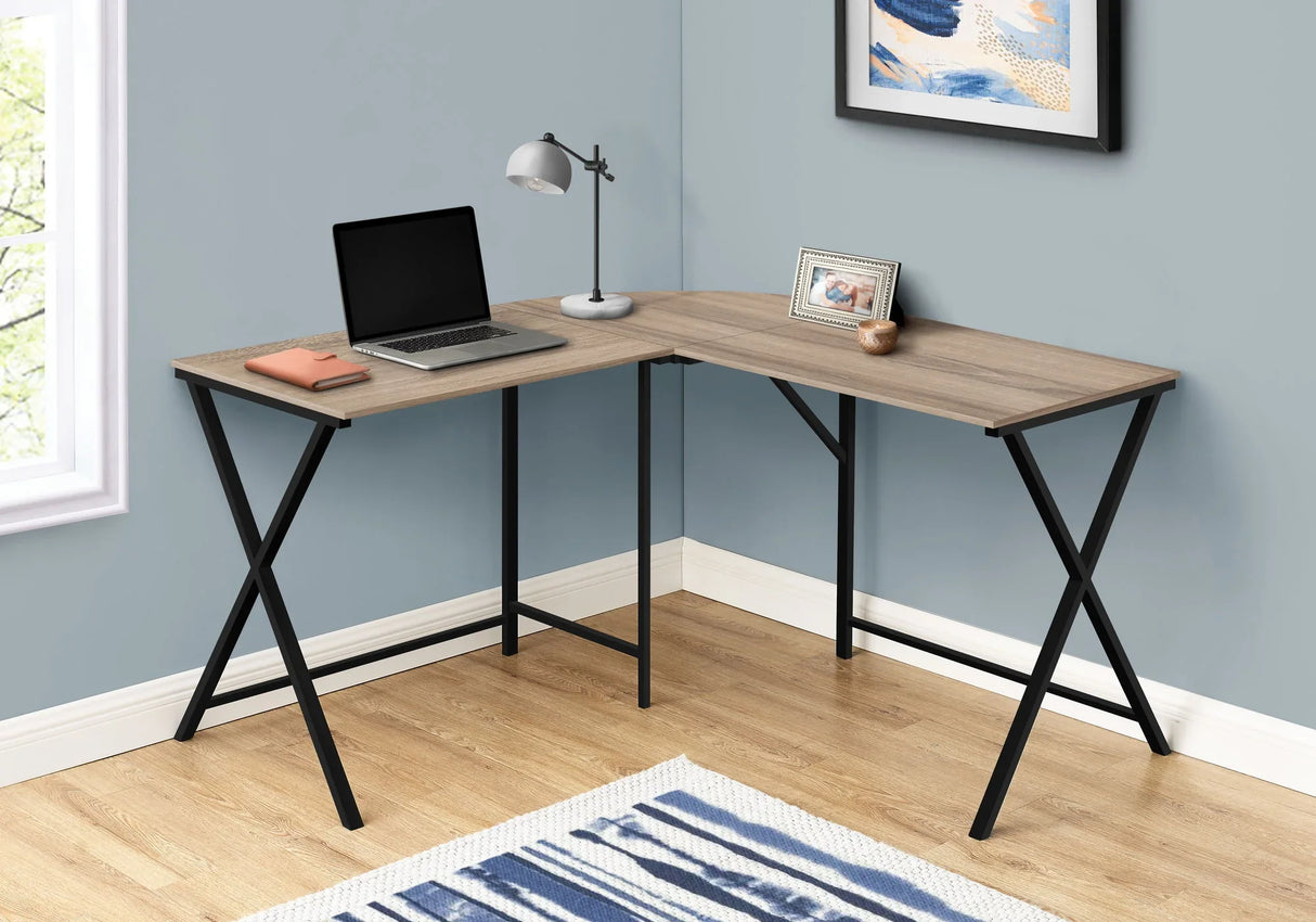 Computer Desk, Home Office, Corner, L Shape, Laptop, Contemporary / Modern - Furniture Home Direct