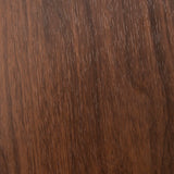 Pebble - Mid-Century Modern Adjustable Dining Or Bar Table - Walnut / Black - Furniture Home Direct