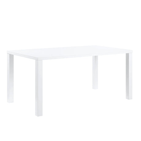 Pagan - High Gloss Dining Table - White - Furniture Home Direct