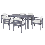 7 Piece Patio Dining Table Set - Furniture Home Direct
