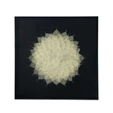 Camilla - Square Shadow Box Wall Decor - Black White - Furniture Home Direct