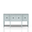 Breakfront - Sideboard - Light Blue - Furniture Home Direct