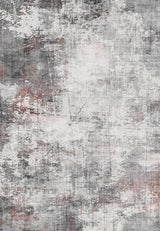 Toucan - Washable Non - Slip Area Rug - Ivory / Dark Gray - Furniture Home Direct