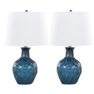 Gloria - Round Contemporary Lamp (Set of 2) - Furniture Home Direct