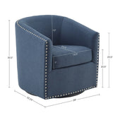 Luxurious Chair With 360 Degree Rotation - Furniture Home Direct