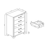 Omoda - Chest - White - Furniture Home Direct