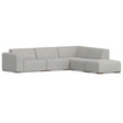 Rex - Handcrafted Sectional Sofa And Ottoman - Furniture Home Direct