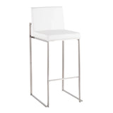 Fuji - Contemporary And Modern Elegance High Back Barstool - Furniture Home Direct