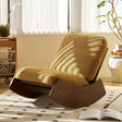 Comfortable High-Quality Upholstery Glider Rocking Chair - Furniture Home Direct