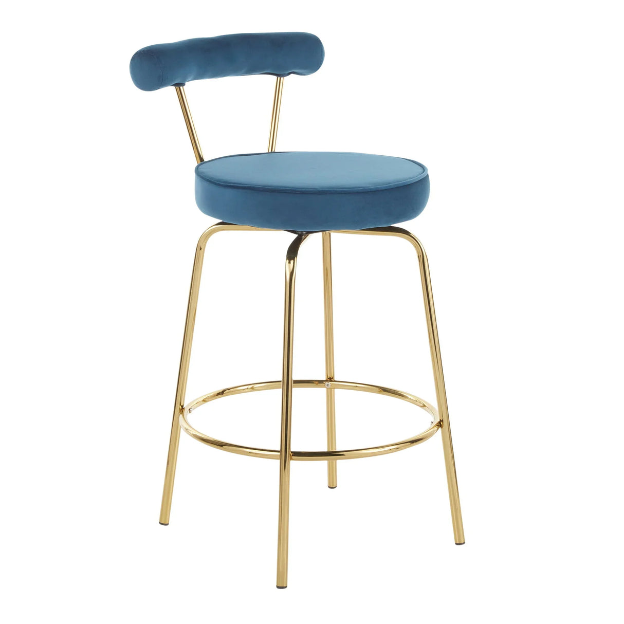 Rhonda - Glam Counter Stool (Set of 2) - Furniture Home Direct
