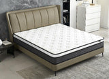 10" Hybrid Pillow Top Mattress A Box With Breathable And Hypoallergenic Design, Medium Firm For Lumbar Support - Furniture Home Direct