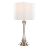 Lenuxe - Contemporary Semi Gloss Table Lamp (Set of 2) - Furniture Home Direct