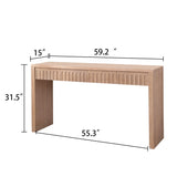 Modern Console Table With 4 Drawers, Entryway Table - Furniture Home Direct
