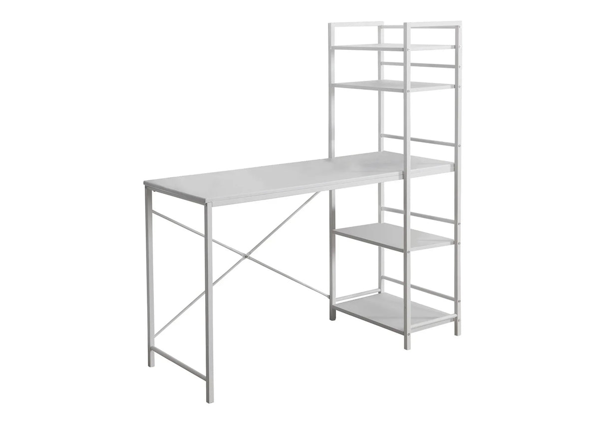 Computer Desk For Home Office, Laptop Storage Shelves - Furniture Home Direct