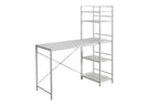 Computer Desk For Home Office, Laptop Storage Shelves - Furniture Home Direct