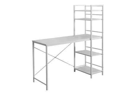 Computer Desk For Home Office, Laptop Storage Shelves - Furniture Home Direct