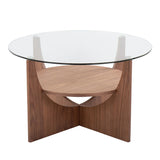 U - Shaped Contemporary Coffee Table - Furniture Home Direct