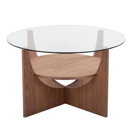 U - Shaped Contemporary Coffee Table - Furniture Home Direct