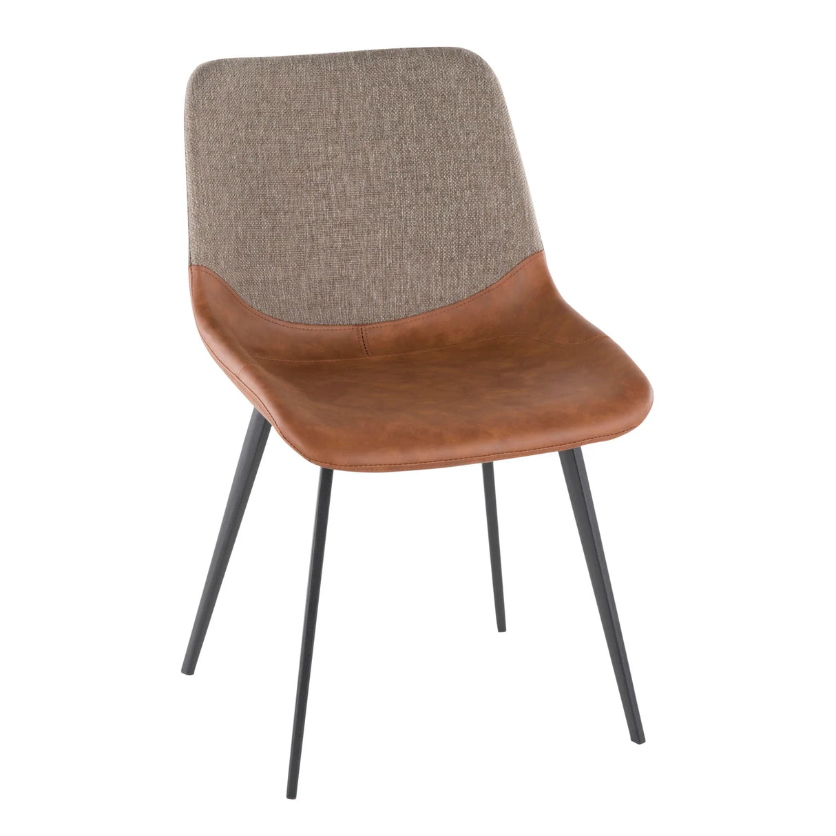 Outlaw - Industrial Two Tone Chair (Set of 2) - Furniture Home Direct