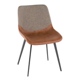 Outlaw - Industrial Two Tone Chair (Set of 2) - Furniture Home Direct
