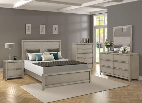 Design Style Mirror - Light Gray - Furniture Home Direct