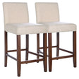 Dorian - Counter Chair (Set of 2) - Beige - Furniture Home Direct