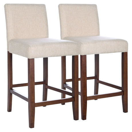 Dorian - Counter Chair (Set of 2) - Beige - Furniture Home Direct