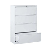 Premium Drawer Metal Lateral File Cabinet With Lock - Furniture Home Direct