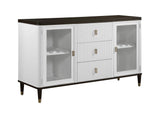 Carene - Server - Brown / White - Furniture Home Direct