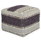 Grady - Handcrafted Square Pouf - Furniture Home Direct