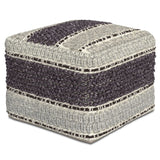 Grady - Handcrafted Square Pouf - Furniture Home Direct
