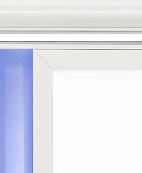 Tarian - Mirror With LED - White - Furniture Home Direct