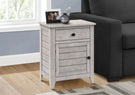Accent Nightstand, Storage Drawer, Transitional - Furniture Home Direct
