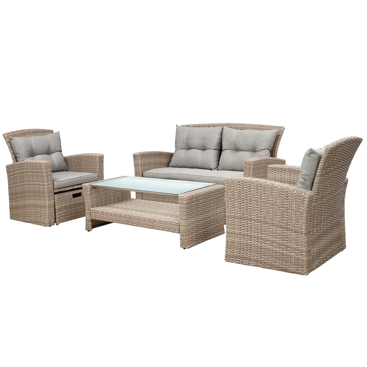 6 PC Outdoor Patio Set - Furniture Home Direct