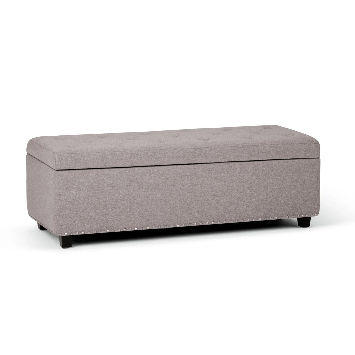 Hamilton - Upholstered Storage Ottoman - Furniture Home Direct