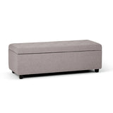 Hamilton - Upholstered Storage Ottoman - Furniture Home Direct
