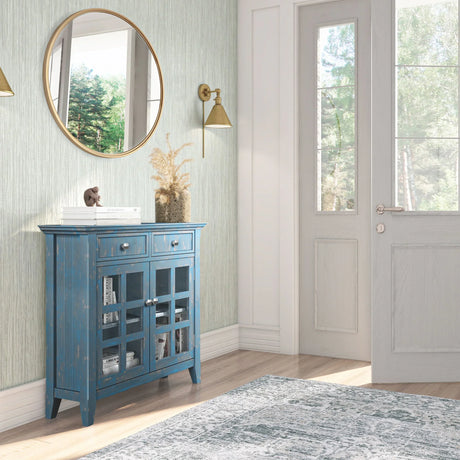 Acadian - Handcrafted Entryway Storage Cabinet - Furniture Home Direct