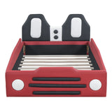 High Quality Race Car Shaped Platform Bed & Wheels - Furniture Home Direct