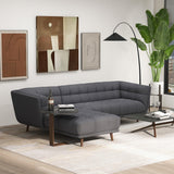 Addison - L Shape Sectional Sofa Tufted - Furniture Home Direct