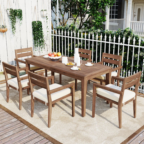 7 Piece Outdoor Dining Set - Furniture Home Direct