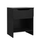 Modern Minimalist 1 Drawer Nightstand With Cubby - Furniture Home Direct