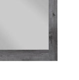 Vidalia - Rustic Mirror - Gray / Oak - Furniture Home Direct