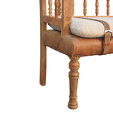 Strapped Hallway Bench - Furniture Home Direct