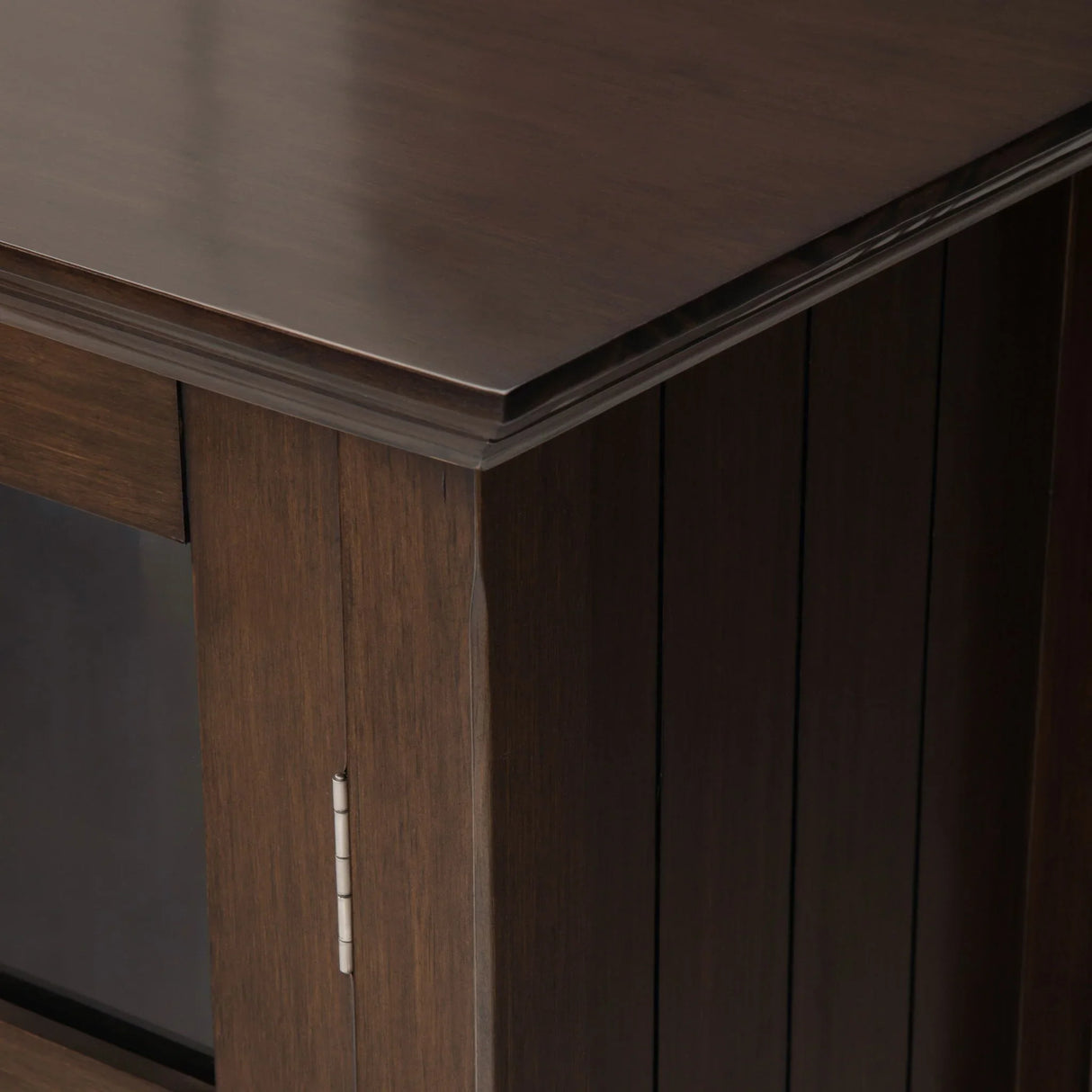 Acadian - Medium Storage Cabinet - Natural Aged Brown - Furniture Home Direct