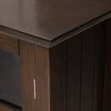 Acadian - Medium Storage Cabinet - Natural Aged Brown - Furniture Home Direct