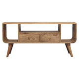 Soba - Nordic Multi Media Unit - Brown - Furniture Home Direct