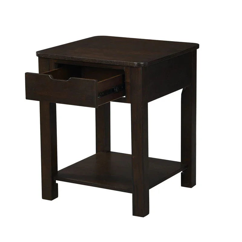Flora - End Table With Drawer - Furniture Home Direct