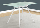 Computer Desk For Home Office, Laptop, Tempered Glass, Contemporary & Modern - White - Furniture Home Direct